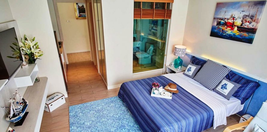 Condo in Pattaya, Thailand, 1 bedroom in Seven Seas Condo Resort  № 25350