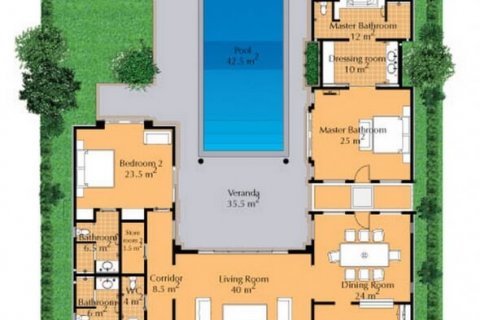 House in Pattaya, Thailand 3 bedrooms № 29402 - photo 1