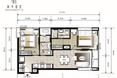 Condo in Bangkok, Thailand, 2 bedrooms  № 31454 - photo 13