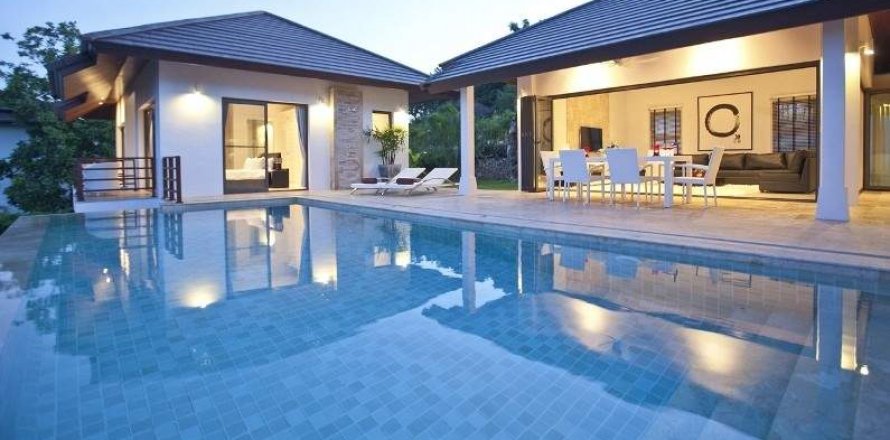 Villa on Ko Samui, Thailand 4 bedrooms № 35952