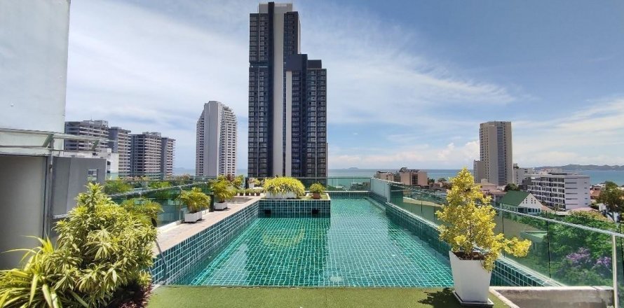 Condo in Bang Lamung, Thailand, 2 bedrooms  № 39243