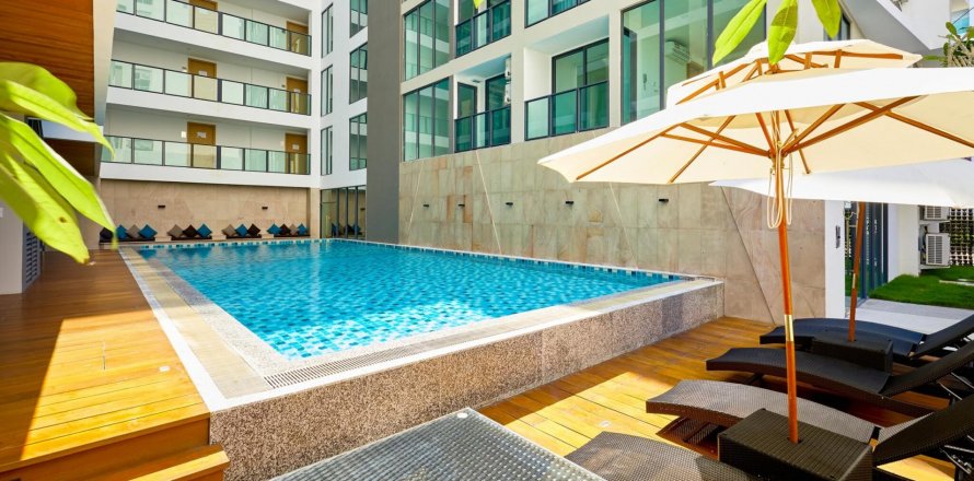 Condo in Pattaya, Thailand, 1 bedroom in Aurora Pratumnak  № 39479