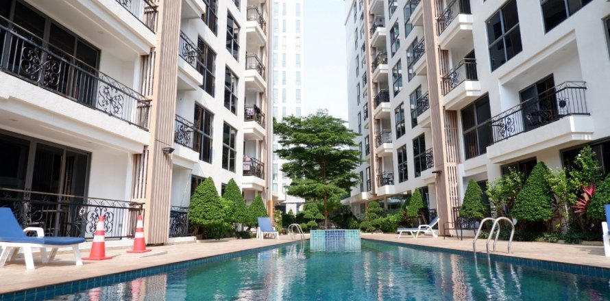 Condo in Pattaya, Thailand, 2 bedrooms in City Garden Pratumnak  № 39464