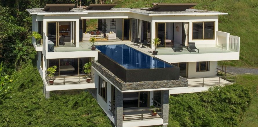 Villa on Naithon Beach, Thailand 4 bedrooms № 5450