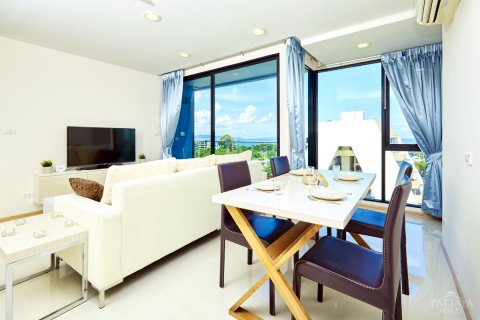 Condo on Jomtien Beach, Pattaya, Thailand, 2 bedrooms  № 45414 - photo 1