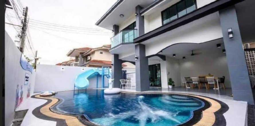 Villa on Jomtien Beach, Pattaya, Thailand 6 bedrooms № 46987